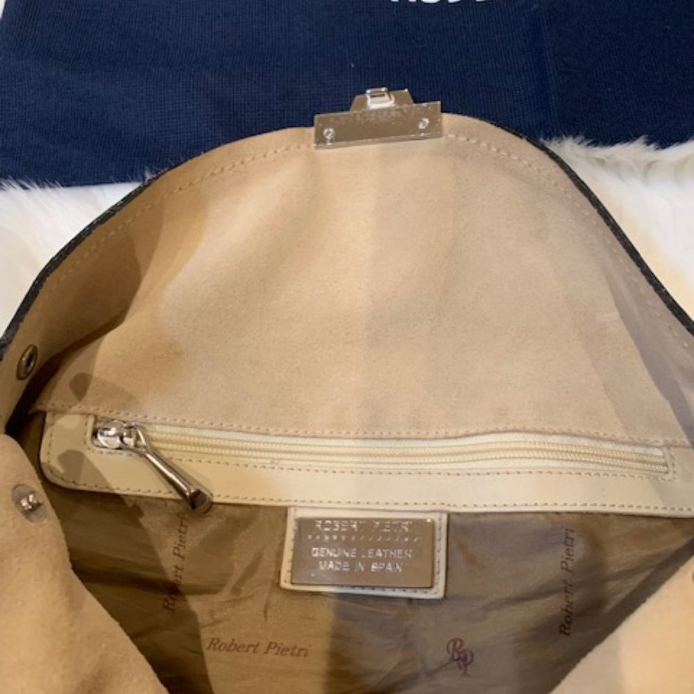 Robert Pietri Leather shoulder bag - Picture 6 of 9